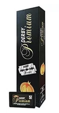 Derby Premium Double Edge Blades For Safety Razor 100 DE Black Shaving Turkey
