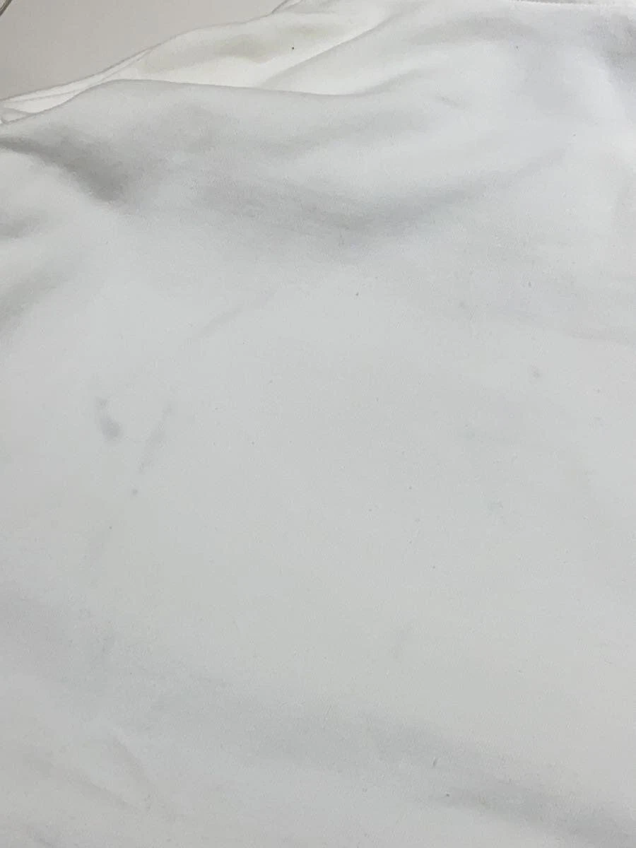 Felpa con cappuccio VERSACE Bolo Box logo XL cotone bianco A82640 usata