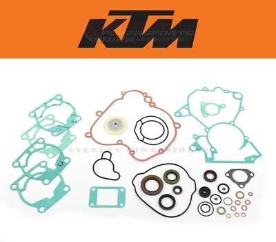 #ad Engine Gasket Set Top Bottom End 65 SX 2009 2023 KTM Motor Rebuild Seals #B197 C $187.43