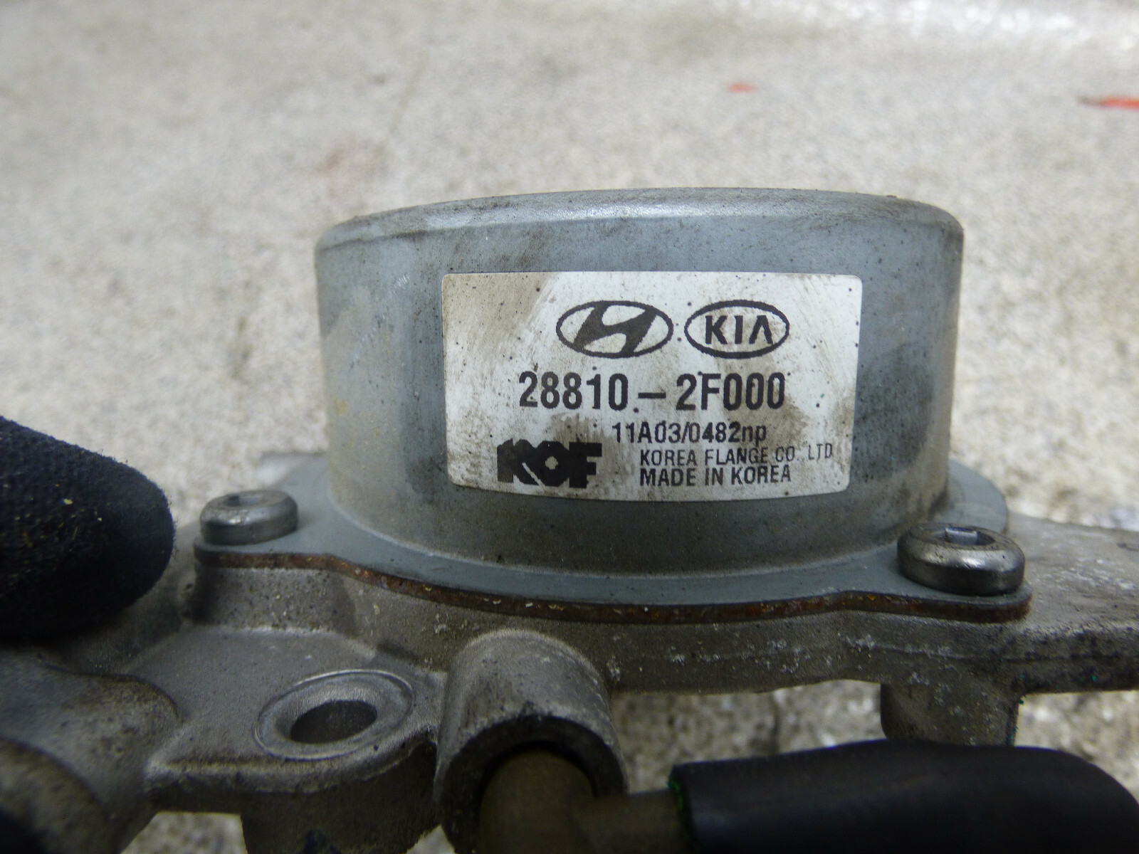 Vakuumpumpe 288102F000 Unterdruck 67Tkm Kia Sorento II XM 2.2 CRDI 11.