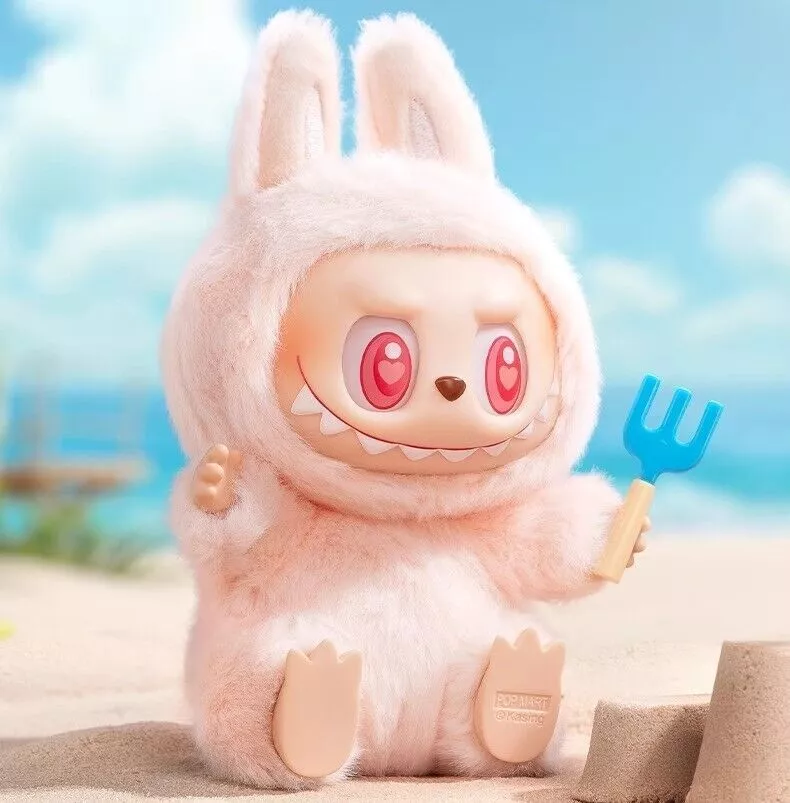 POP MART LABUBU The Monsters Macaron Have a seat Plush Doll Figure Toy Keychain POP MART LABUBU The Monsters Macaron Have a seat Plush Doll Figure Toy Keychain