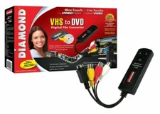 Diamond Multimedia VC500 USB 2.0 One Touch VHS to DVD Video Capture Device