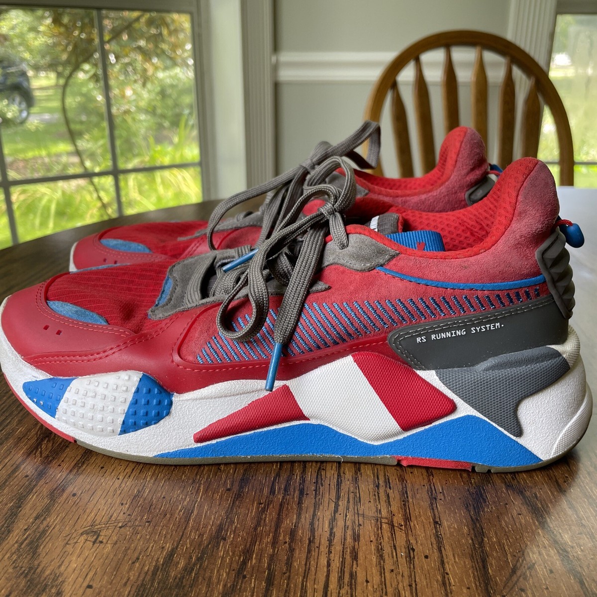 Puma Rs X Red Blue Sneakers Puma Rs-X Winterized 06 Puma Men's