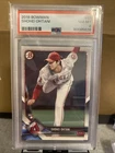 2018 Bowman Shohei Ohtani (RC) Angels PSA 8