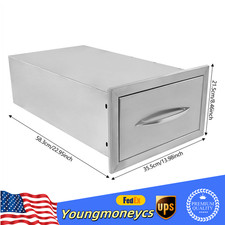 Horizontal Drawer Rectangular Kitchen Drawer Stainless Steel Kitchen Drawer