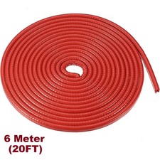 20ft U-shape Car Door Edge Guard Molding Trim Rubber Edge Strip Seal Protector