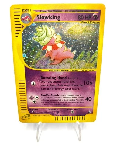 Pokemon Slowking Card Set Aquapolis H22/H32 2003 Vintage ENG