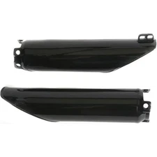UFO Plastics Fork Slider Protectors - Black Motorcycle ATV/UTV Dirt Bike 11-5657