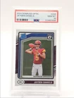 JAYDEN DANIELS 2024 DONRUSS OPTIC RATED ROOKIE COMMANDERS RC PSA 10 Q5686