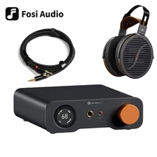 Fosi Audio ZH3 DAC Headphone Amp, plus Headphone i5, 4.4mm cable standard free