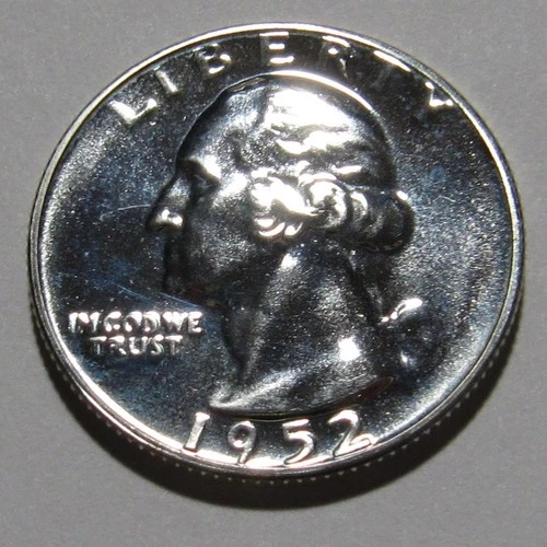 1952-P Washington Quarter Proof — photo from another recent sale