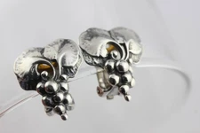 GEORG JENSEN Georg Jensen 1996 Grape Earrings SV925
