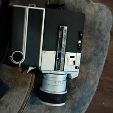Sankyo Super CM Super 8 Zoom Reflex Camera Built-In Light Meter Black/Silver