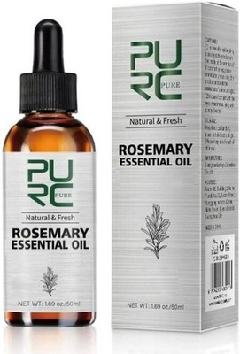 PURC 3K Rosemary Oil with Ginger Extract - 100% Natural, Prevents Hair Loss and