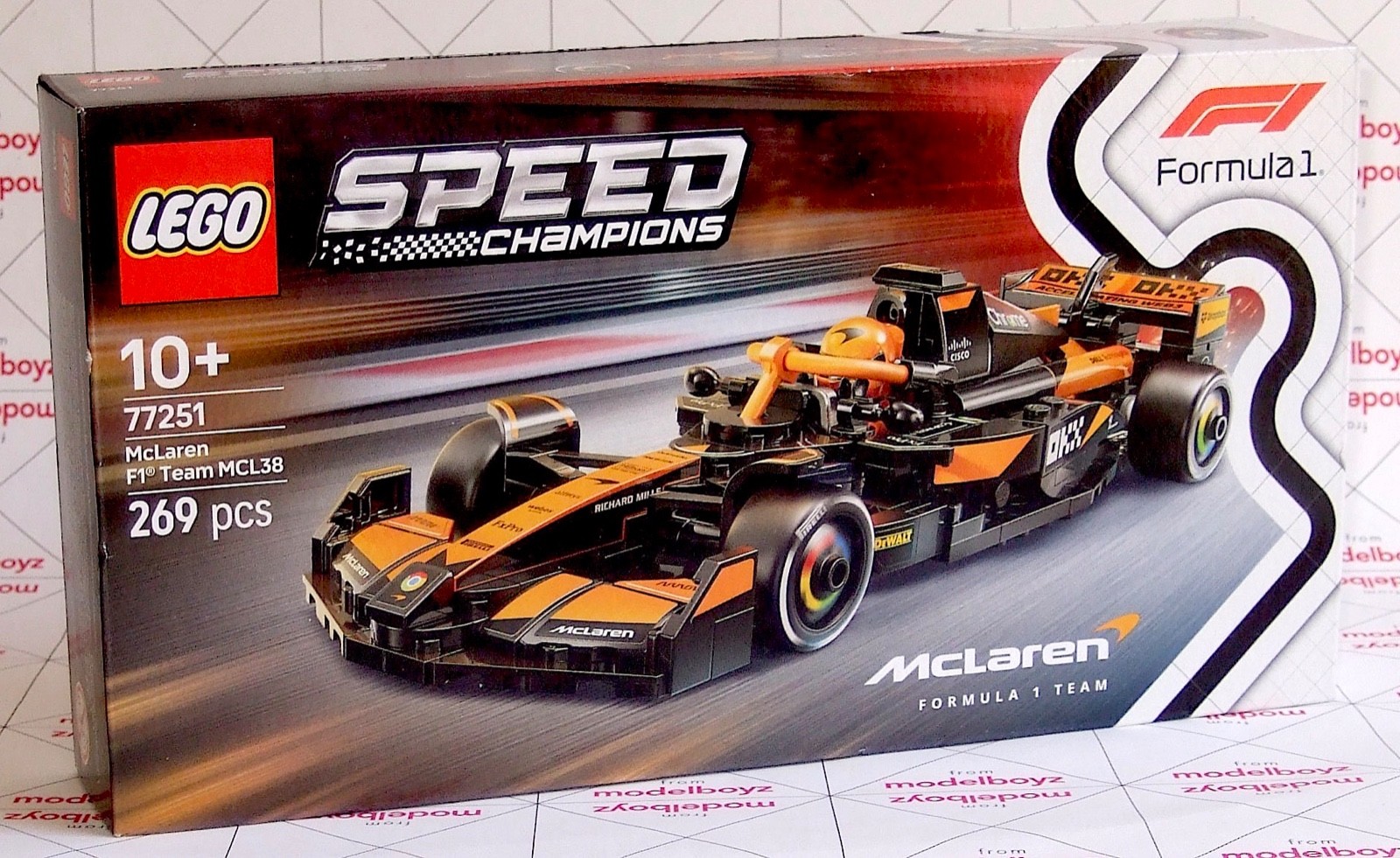 LEGO: SPEED CHAMPIONS Formula 1. McLAREN MCL38 No: 77251 MINT/UNOPENED