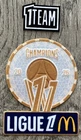 2026 Ligue 1 Champions& 1TEAM Paris Saint Germain PSG Patch Badge