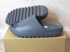 adidas Yeezy Slide Slate Grey Men's Size 11 NEW ID2350 2024 Lifestyle Sandal