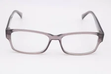 Modern Optical Slick Gray Rectangle Eyeglasses Frames 54-17-145
