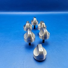 Genuine GE Gas Range Oven, Knob Set of 6  WB03X23083 WB03X23081 WB03X23069