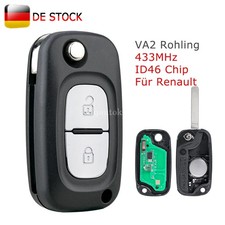 433MHz Funk Schl&uuml;ssel f&uuml;r Renault Clio Kangoo Twingo Modus Master Mercedes Citan