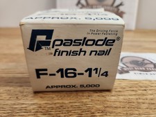 Paslode F-16-1 1/4, Finish Nails 198137, 1-1/4", 5000 Per Box