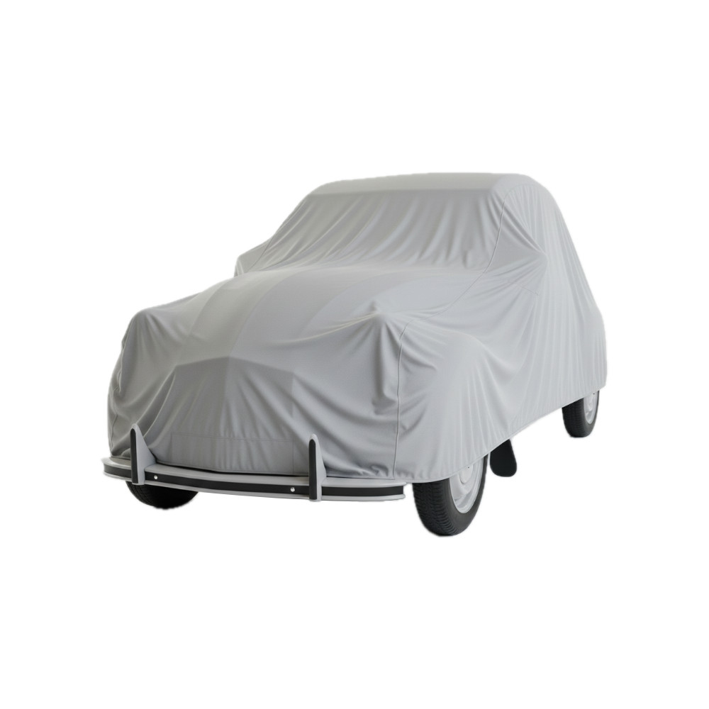 Housse 2CV anti-poussière intérieure en tissu respirant gris taille M