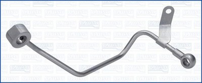AJUSA Ölleitung Lader OP10412 für F24M R51 PATHFINDER D40 NAVARA NISSAN NP300 3