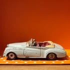 RARE VINTAGE DINKY TOYS # 194 BENTLEY S SERIES COUPE DIECAST CAR GREY 1960