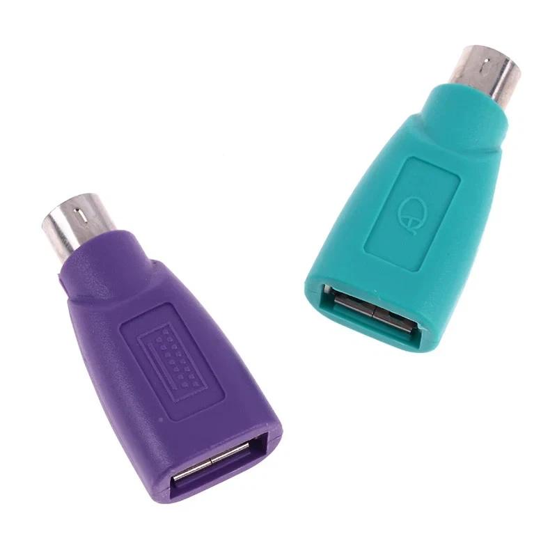 Adaptateur USB Femelle Vers PS/2 Mâle, Pour Clavier Ou Souris - Photo 4/4