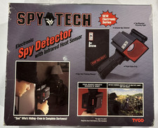 Spy Tech Spy Detector RARE By Tyco - NEW in Sealed Box Complete Vintage 1991