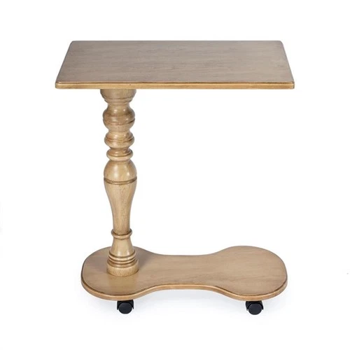 Butler Specialty Company Mabry Mobile Tray Table In Beige Finish - Picture 2 of 9