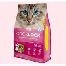 Odor Lock 25 Lb Baby Powder Multi-Cat Formula Fresh  Natural