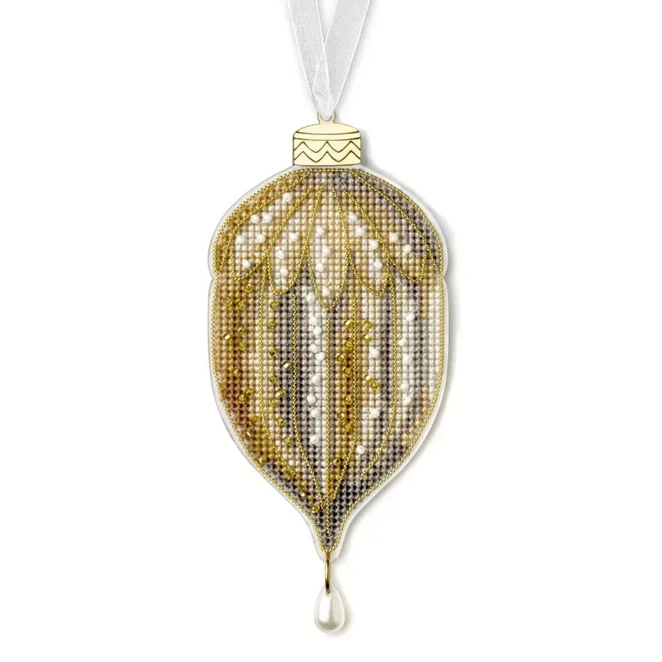 Set of 10 DIY Plastic Cross-stitch embroidery kits Christmas Ornaments Decor - Image 3 of 4