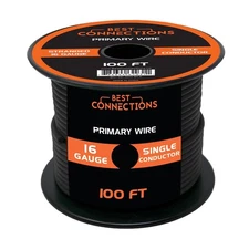 BEST CONNECTIONS Automotive Primary Wire - 100ft Various Color Options | Idea...