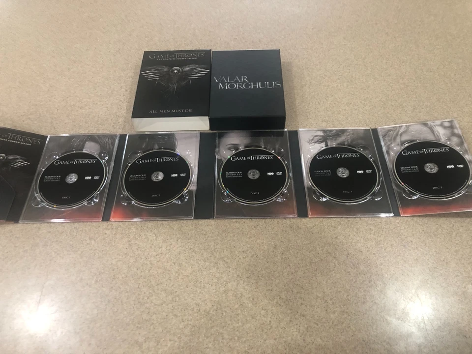 Game of Thrones The Complete Fourth Season DVDs'  5 Disk Set - Image 4 of 4