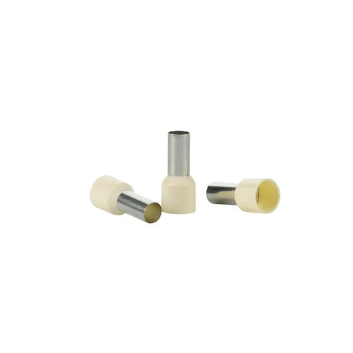 TuffStuff Trade Solutions TuffStuff CE16.0 | Boot Lace Ferrules 16mm Ivory 25 B - Picture 1 of 2