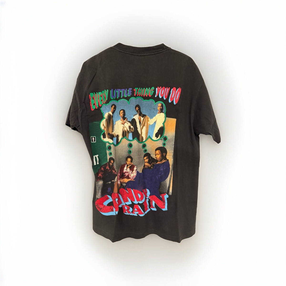 Vintage Soul For Real Candy Rain Rap Tee Sz XXL Soul 4 Real Rap