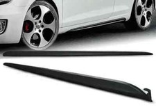 Minigonne laterali sottoporta Volkswagen VW Golf 6 VI GTI Look nere
