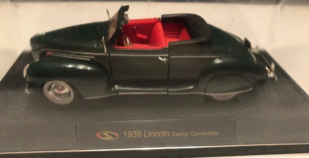 Signature / Lincoln 1939 Zephyr Convertible 1:32 Die Cast | eBay Signature / Lincoln 1939 Zephyr Convertible 1:32 Die Cast | eBay
