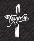 Forgiven Cross Christian vinyl decal sticker Car Truck religious God Jesus