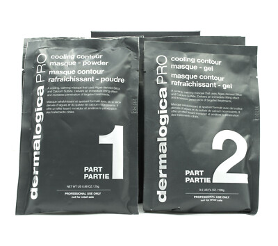 Masque Contour Des Yeux Dermalogica Pro - Gel Rafraîchissant 3 Sachets - Soin Hydratant