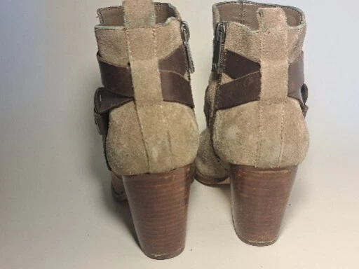 Ivanka Trump Itfiloer Botines Cremallera Lateral Tacón Bloque Gris Mujer Talla: 6 M Foto 3 de 4