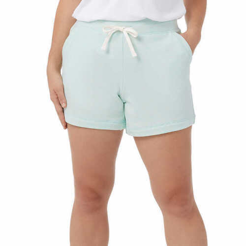 NWT 32 DEGREES COOL 2PK BLACK/HEATHER SOOTHING SEA PULL ON SHORTS SZ L #D121 - Picture 3 of 3