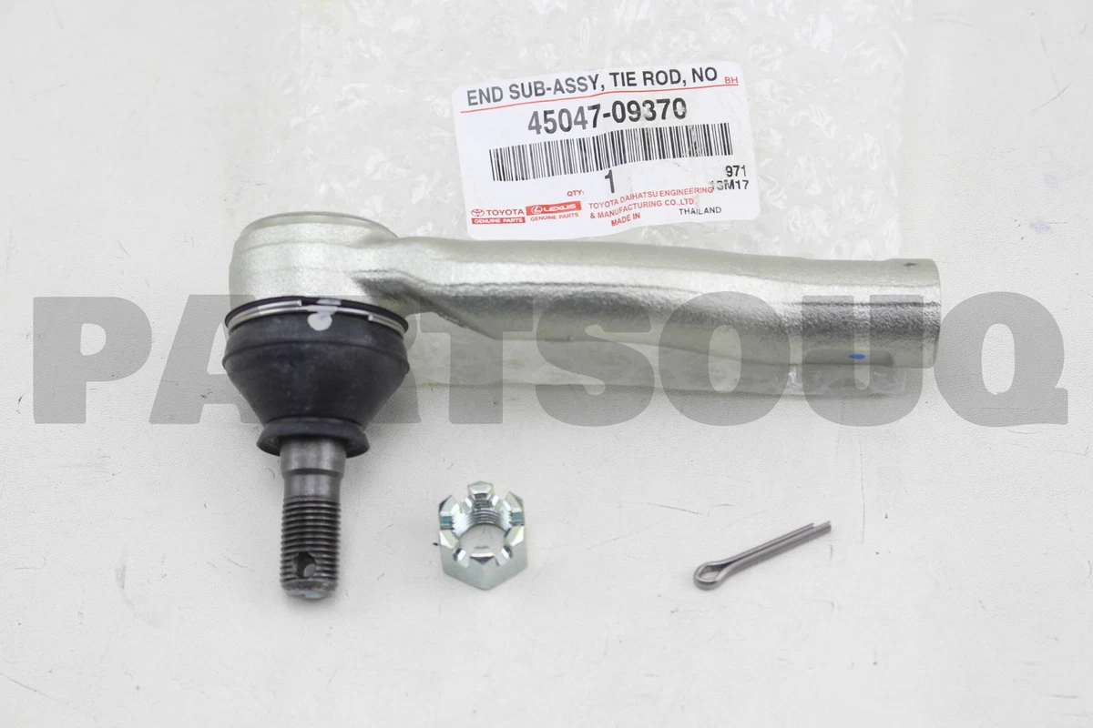 4504709370 Genuine Toyota END SUB-ASSY, TIE ROD, LH 45047-09370 | eBay