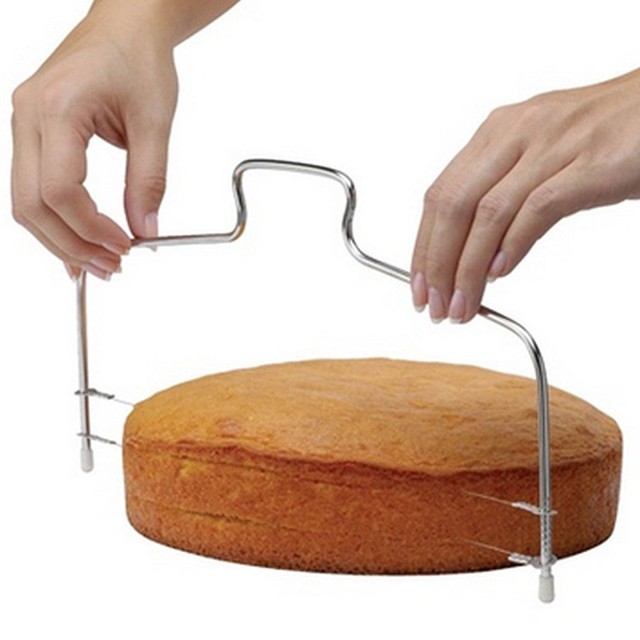 Adjustable Wire Cake Slicer Cutter Leveller Decorating
