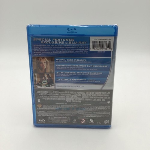 The Blind Side Blu-ray Sandra Bullock Football Movie Michael Oher True Story NFL - Picture 2 of 2