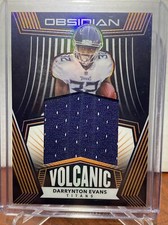 2020 Panini Obsidian Darrynton Evans Volcanic Material RC #VM-33 Orange 58/75