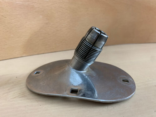 ROGERS Bass Drum 60° Tom Spur Arm Holder Swivo Mount Bracket Plate Part 60s Vtg - Picture 3 of 5