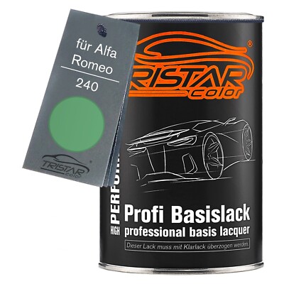 Autolack Dose spritzfertig für Alfa Romeo 240 Verde Faito Metallic 1,0L