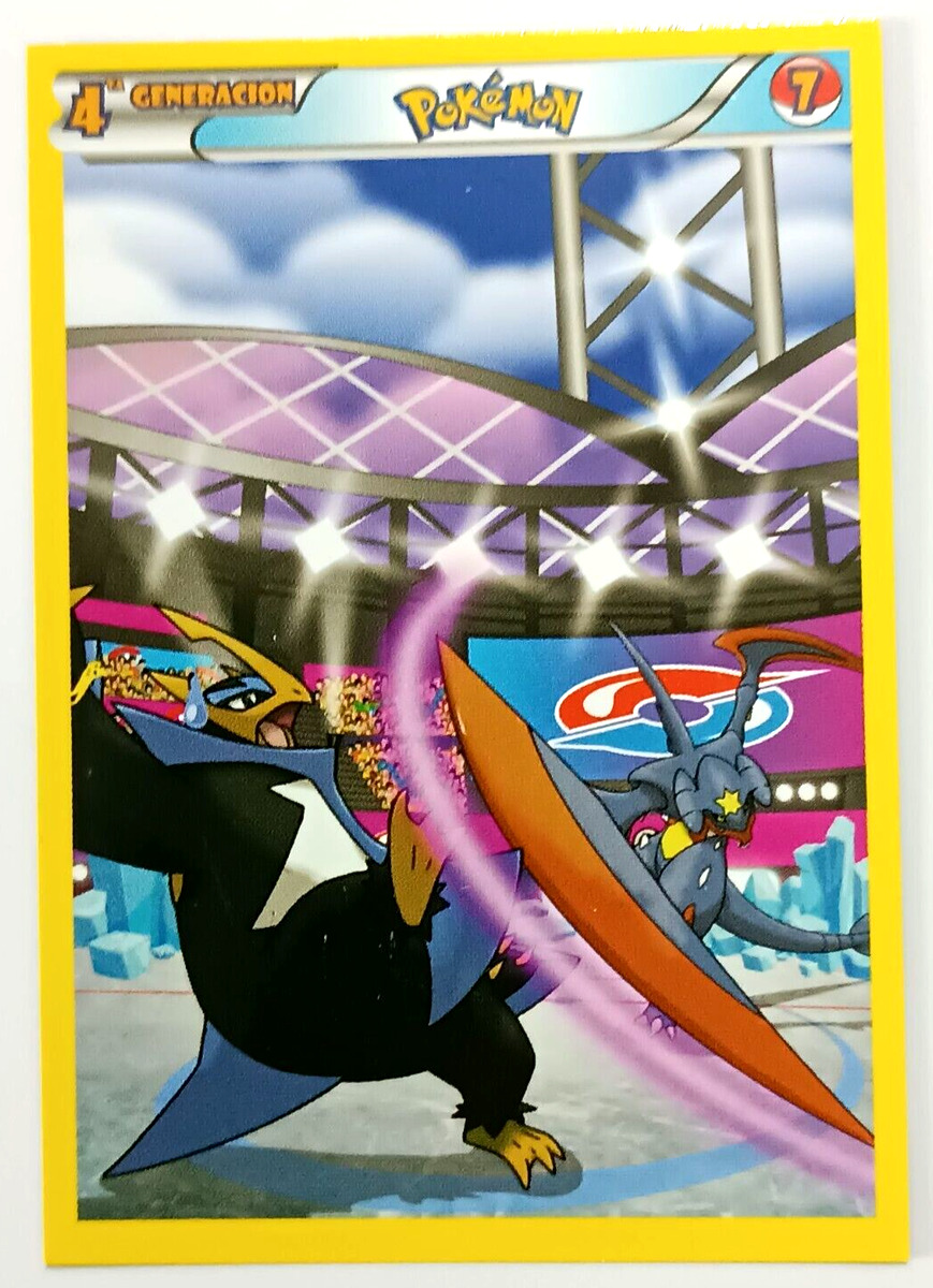 CARD POKEMON POKEDEX EF VOL. III #07 MEGA GARCHOMP & EMPOLEON 2022 Sinnoh  TCG